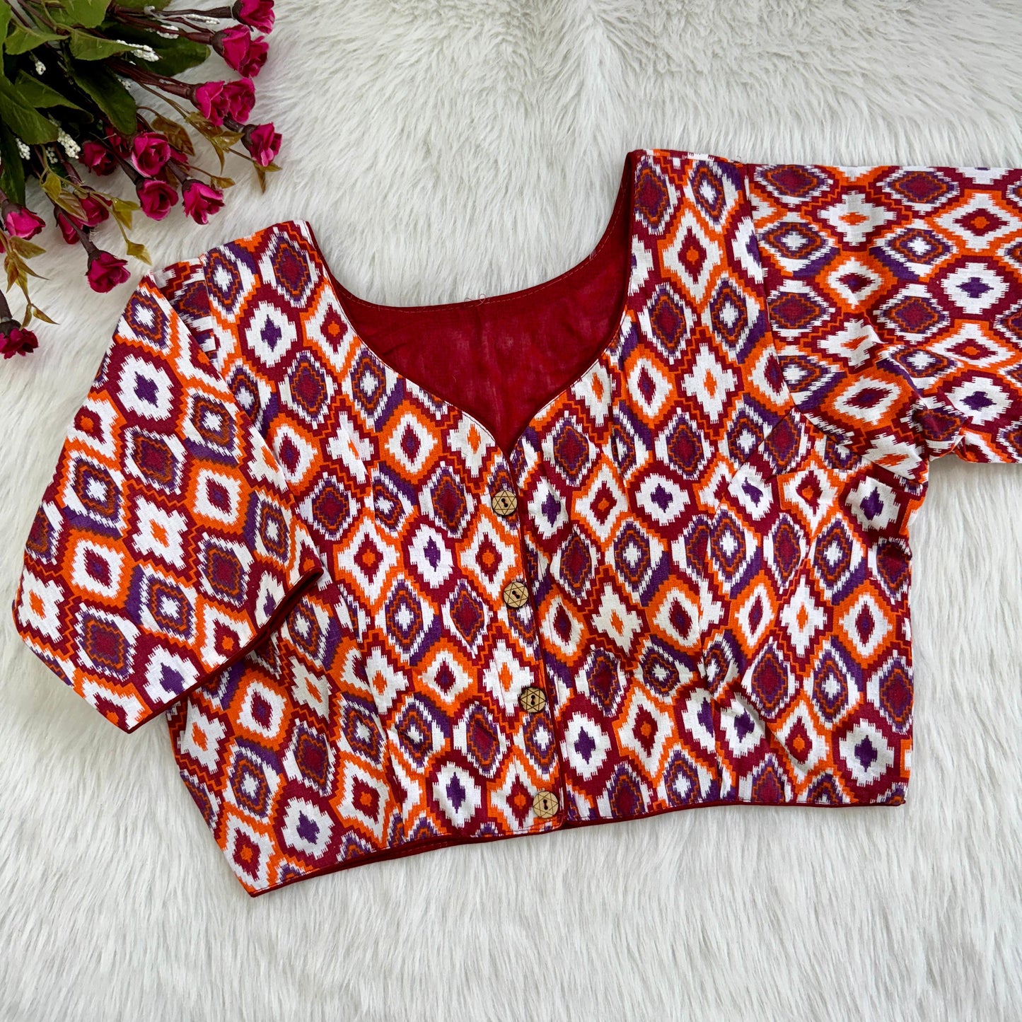 Printed Fancy Blouse