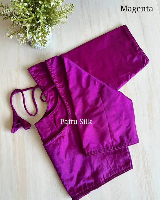 Pattu Silk Plan Blouse