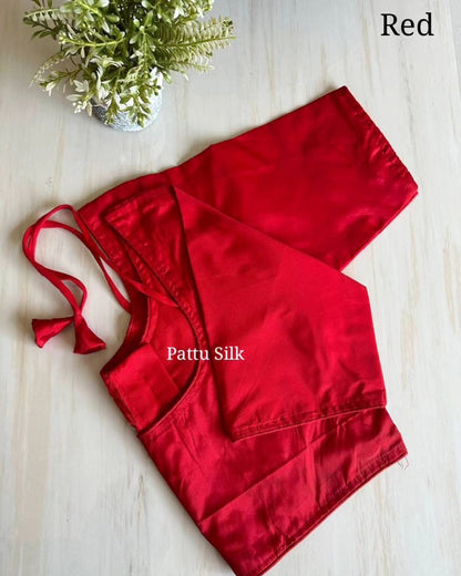 Pattu Silk Plan Blouse