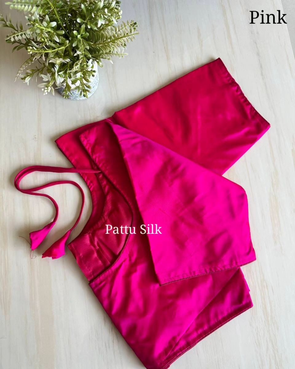 Pattu Silk Plan Blouse