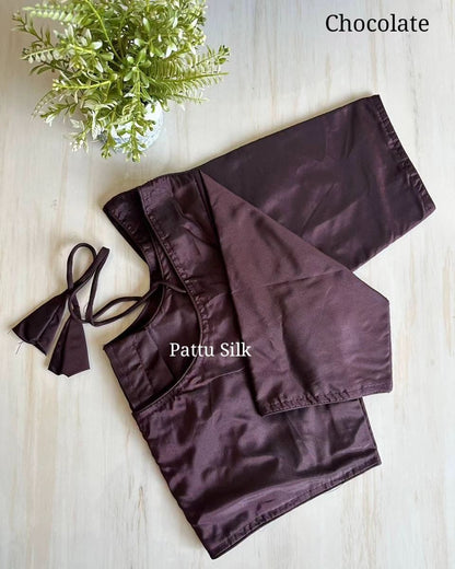 Pattu Silk Plan Blouse