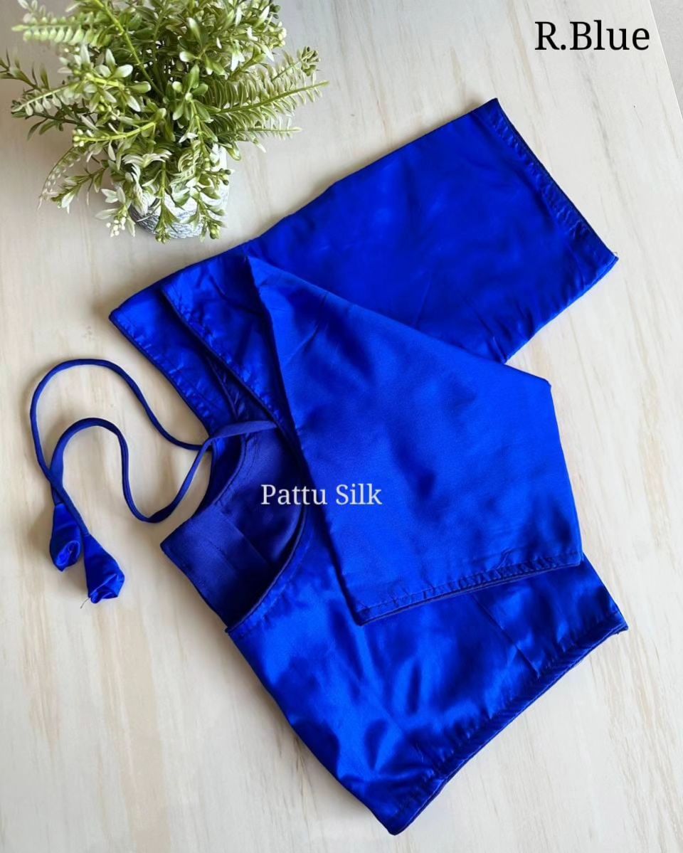 Pattu Silk Plan Blouse