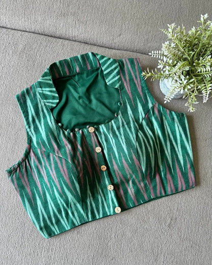 Coller ikkt blouse