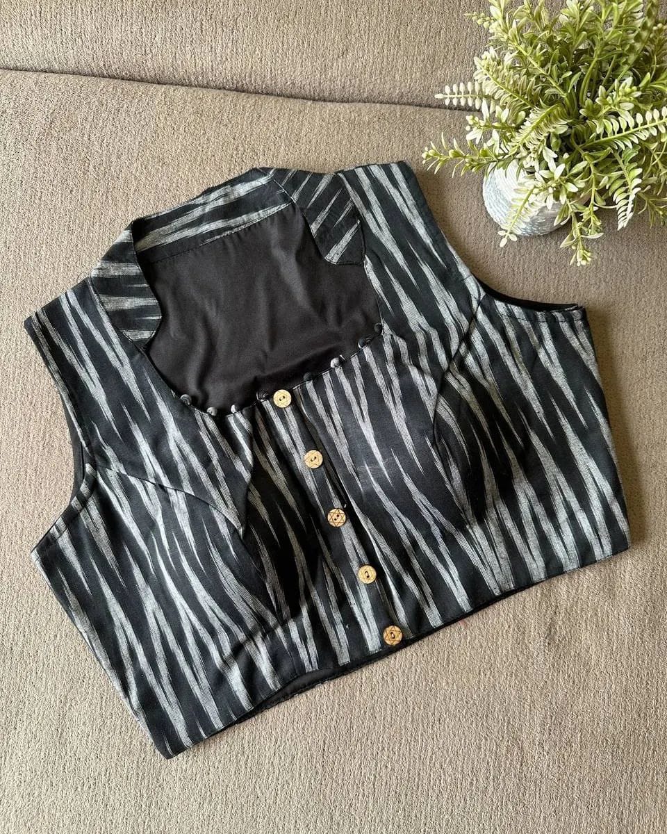 Coller ikkt blouse